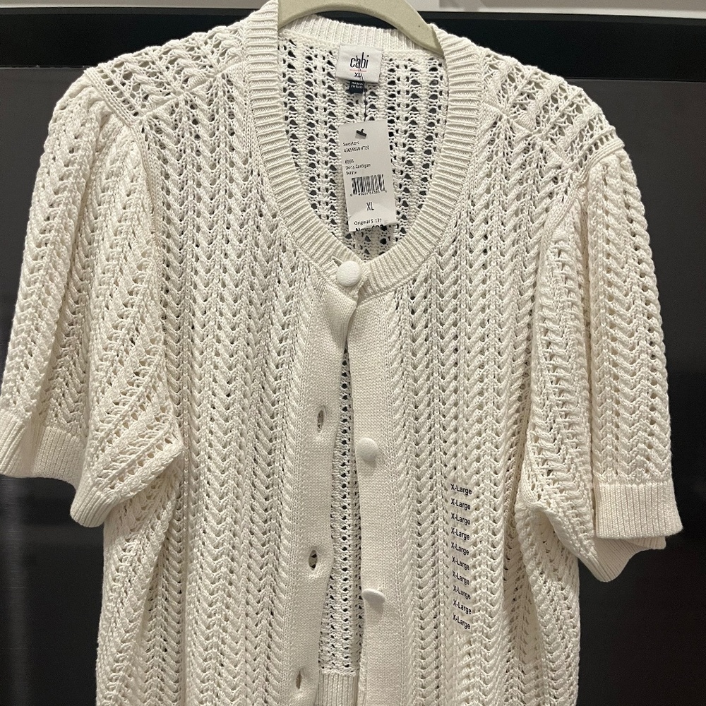 NWT Cabi Doris Cardigan